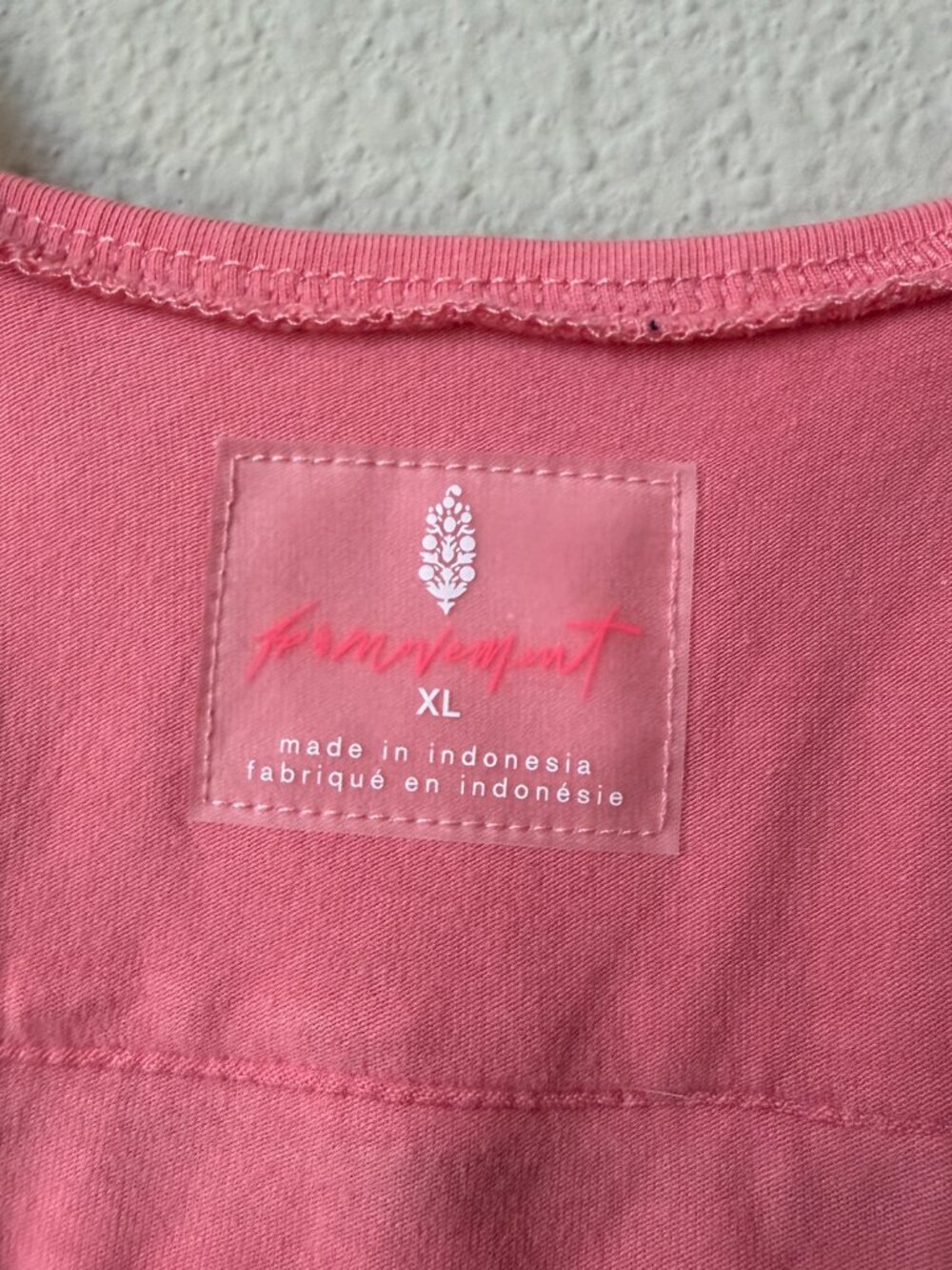 Free People Movement Pink Hot Shot Onesie Jumpsuit Size XL - Picture 4 of 6